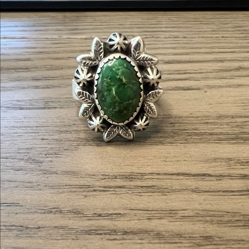 Sterling Silver Sonoran Gold Ring